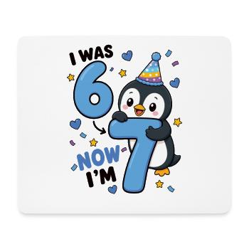 Ich War 6 Jetzt Bin Ich 7 Pinguin 7. - Mouse Pad (horizontal) - white - Front