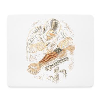 Welder Welding Specialist - Mouse Pad (horizontal) - white - Front