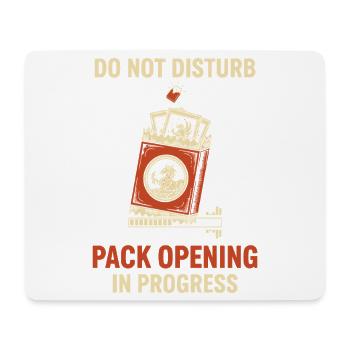 Nicht stören Pack-Öffnung im Laufenden Handel - Mousepad (Querformat) - Weiß - Vorne