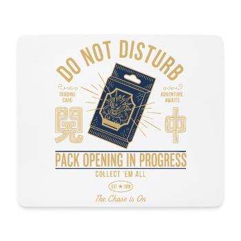 Nicht stören Pack-Öffnung im Laufenden Handel - Mousepad (Querformat) - Weiß - Vorne