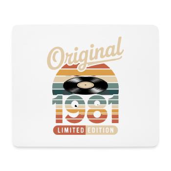 Edition limitée 1981 - Tapis de souris (format paysage) - blanc - Devant