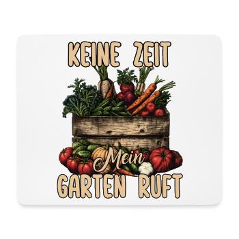 Urban Gardening Gemüseanbau Garten Beet Lustiges  - Mousepad (Querformat) - Weiß - Vorne