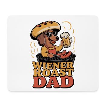 Wiener Roast Dad - Mousepad (Querformat) - Weiß - Vorne