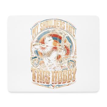 Archery Archer - Mouse Pad (horizontal) - white - Front