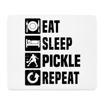 Pickleball gift idea for pickleball player fans - Mouse Pad (horizontal) - white - Front