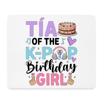 Tía of The K-Pop Birthday Girl - Mouse Pad (horizontal) - white - Front