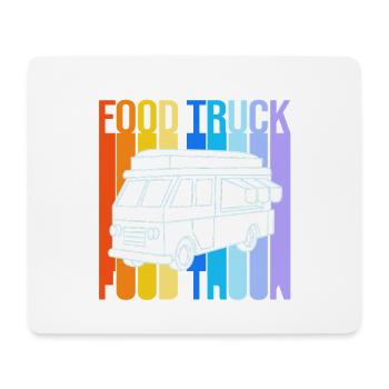 Camion de Snacks Food - Tapis de souris (format paysage) - blanc - Devant