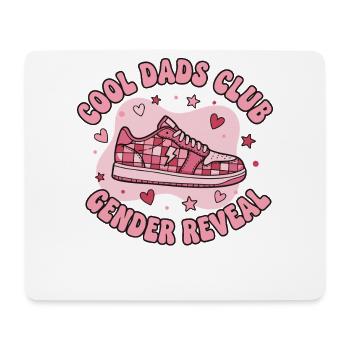 Gender Reveal Cool Dads Club Mom Dad Team Girl - Mouse Pad (horizontal) - white - Front