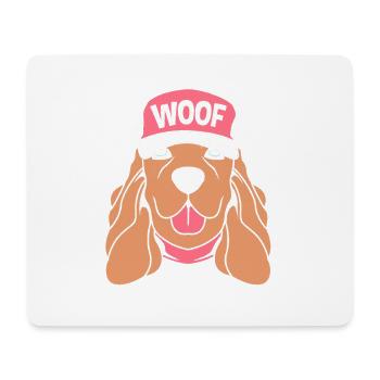 Cocker Spaniel Vater - Mousepad (Querformat) - Weiß - Vorne