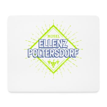 Ellenz-Poltersdorf an der Mosel Retro Weintrauben - Mousepad (Querformat) - Weiß - Vorne