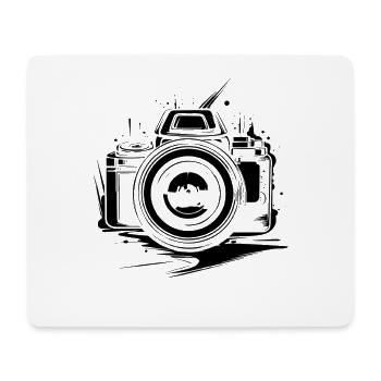 Camera - Mouse Pad (horizontal) - white - Front