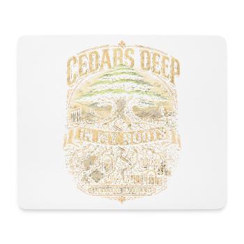 Libanon Libanese Cedars Deep In My Roots - Mousepad (Querformat) - Weiß - Vorne