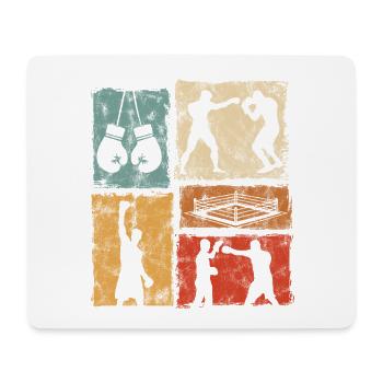 Boxen Grafik Für Profis und Amateure - Mousepad (Querformat) - Weiß - Vorne