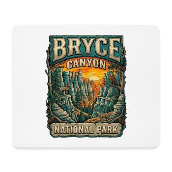 Bryce Canyon National Park - Mousepad (Querformat) - Weiß - Vorne