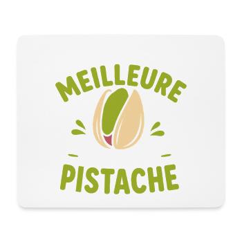La vie est Meilleure Pistache - Tapis de souris (format paysage) - blanc - Devant