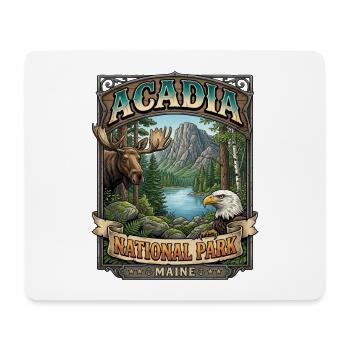 Acadia National Park Maine - Mousepad (Querformat) - Weiß - Vorne