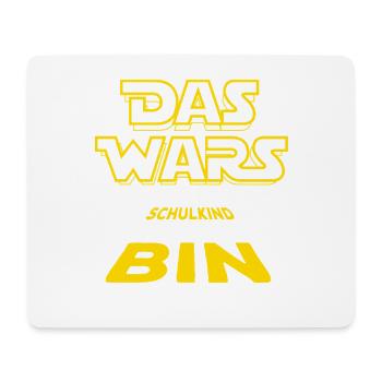 Schulkind - Einschulung - Erstklässler - Mousepad (Querformat) - Weiß - Vorne
