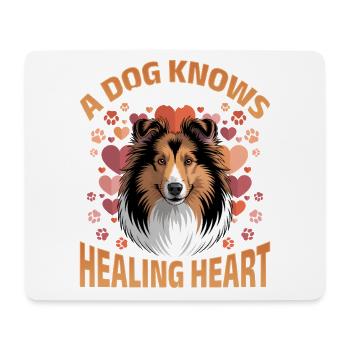 Shetland Sheepdog Sheltie Dog Breed - Mouse Pad (horizontal) - white - Front