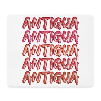 Antigua Graffiti Serie - Mousepad (Querformat) - Weiß - Vorne