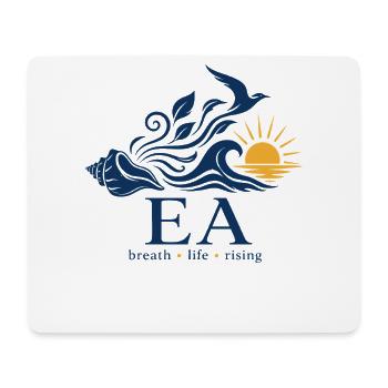 Ea Breath Life - Mousepad (Querformat) - Weiß - Vorne