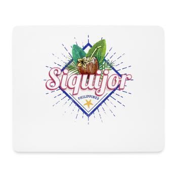 Siquijor Island in the Philippines with Coconut - Mouse Pad (horizontal) - white - Front