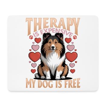 Shetland Sheepdog Sheltie Dog Breed - Mouse Pad (horizontal) - white - Front