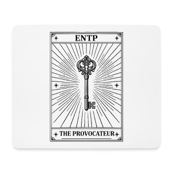 ENTP | Personnalité des cartes de tarot - Tapis de souris (format paysage) - blanc - Devant