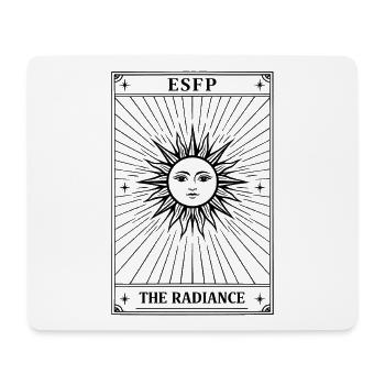 ESFP | Personnalité des cartes de tarot - Tapis de souris (format paysage) - blanc - Devant