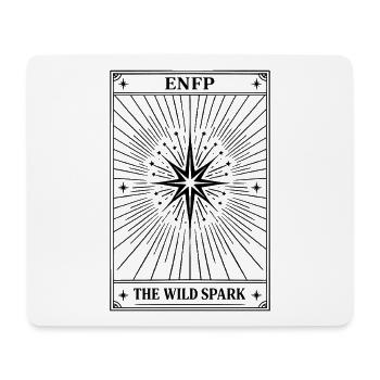 ENFP | Personnalité des cartes de tarot - Tapis de souris (format paysage) - blanc - Devant