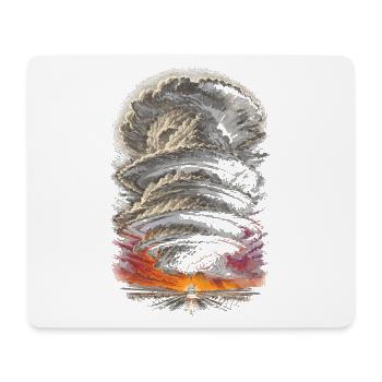 Sturmjäger Meteorologe - Mousepad (Querformat) - Weiß - Vorne