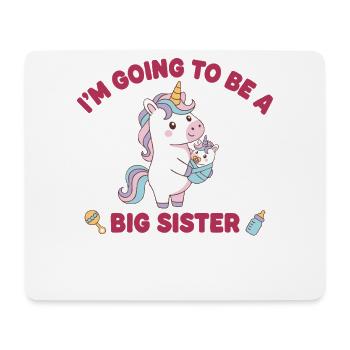 Gender Reveal Im Going To Be A Big Sister - Mouse Pad (horizontal) - white - Front