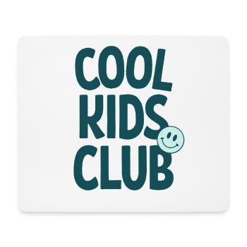 Cool Kids Club Retro Design - Mousepad (Querformat) - Weiß - Vorne