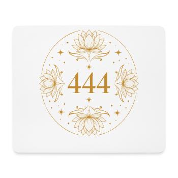 444 Lotus-Schutz - Mousepad (Querformat) - Weiß - Vorne