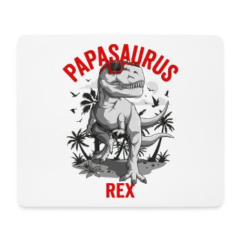 Papasaurus Rex Dinosaure Papa Été - Tapis de souris (format paysage) - blanc - Devant