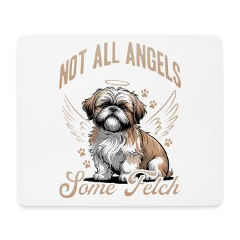 Shih Tzu Dog Breed - Mouse Pad (horizontal) - white - Front