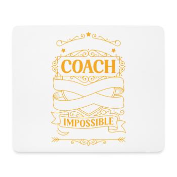 Cadeau Super Coach Citation Vintage - Tapis de souris (format paysage) - blanc - Devant
