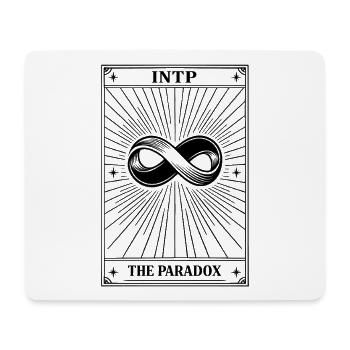 INTP | Personnalité des cartes de tarot - Tapis de souris (format paysage) - blanc - Devant