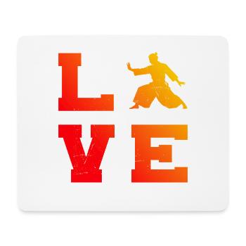 Selbstverteidigung Geschenk für ein Aikido-Meister - Mousepad (Querformat) - Weiß - Vorne