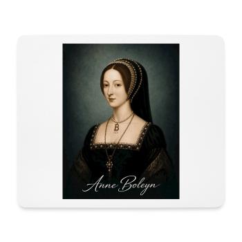 Portrait de la Renaissance d’Anne Boleyn - Tapis de souris (format paysage) - blanc - Devant