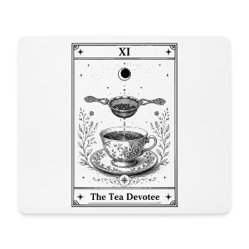 The Tea Pendant | Tarot Card - Mouse Pad (horizontal) - white - Front