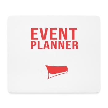Event Planner Voice - Mouse Pad (horizontal) - white - Front