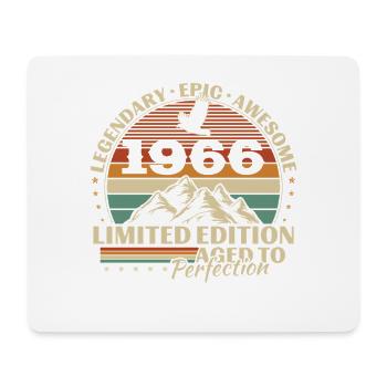 1966 Vintage Retro Geburtstagsgeschenk - Mousepad (Querformat) - Weiß - Vorne