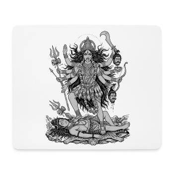 Hindu Goddess Kali - Mouse Pad (horizontal) - white - Front