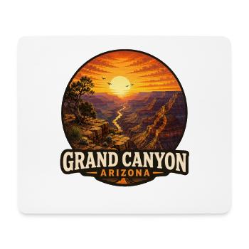 Grand CanyonUSA, Arizona, Colorado River, Sunset - Mouse Pad (horizontal) - white - Front