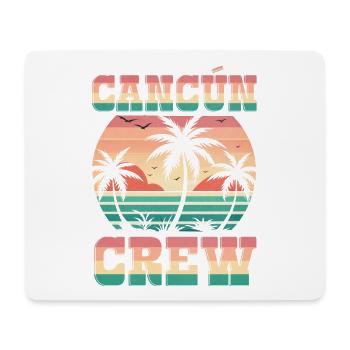 Cancun Crew - Mousepad (Querformat) - Weiß - Vorne