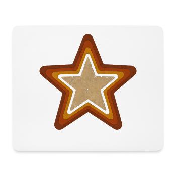 Vintage Star Retro Star Star Motif Design - Mouse Pad (horizontal) - white - Front