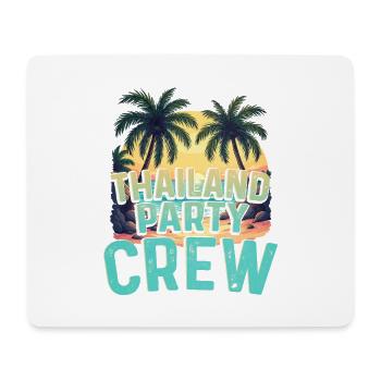 Équipage de la fête en Thaïlande - Tapis de souris (format paysage) - blanc - Devant