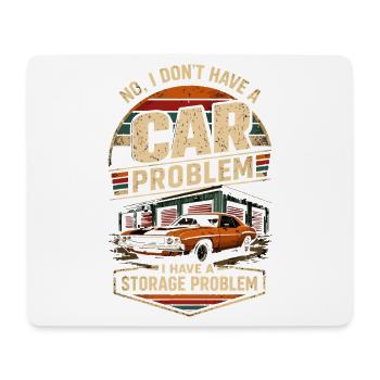 Not a Car Problem | Retro Garage Humor - Mouse Pad (horizontal) - white - Front