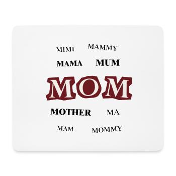 MAMAN MAMAN MAMAN MAMAN - Tapis de souris (format paysage) - blanc - Devant