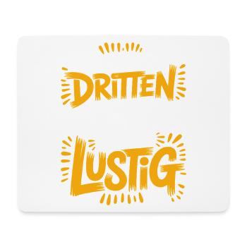 Bier Nach Dem Dritten Bier Lustig JGA Party Malle - Mousepad (Querformat) - Weiß - Vorne
